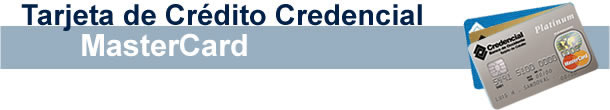 TCREDITO_CREDENCIAL_MASTERCARD TCREDITO_CREDENCIAL_MASTERCARD
