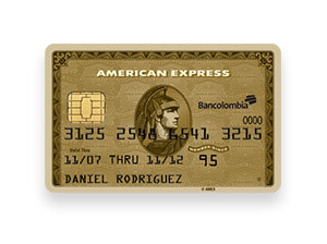 american express gold bancolombia