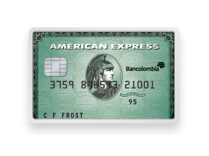 american express green bancolombia