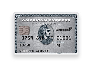 american express platinum bancolombia