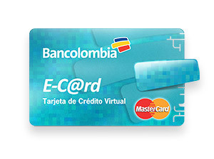mastercard e card bancolombia